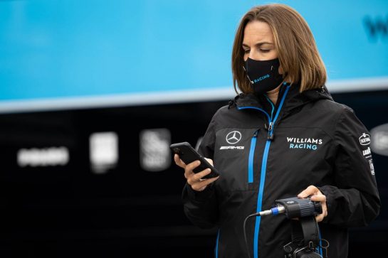 Claire Williams (GBR) Williams Racing Deputy Team Principal.
29.08.2020. Formula 1 World Championship, Rd 7, Belgian Grand Prix, Spa Francorchamps, Belgium, Qualifying Day.
- www.xpbimages.com, EMail: requests@xpbimages.com © Copyright: Bearne / XPB Images