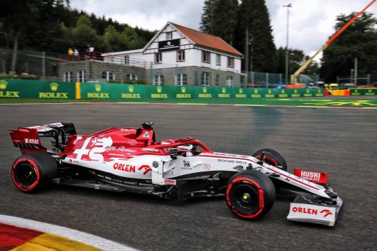 Kimi Raikkonen (FIN) Alfa Romeo Racing C39.
29.08.2020. Formula 1 World Championship, Rd 7, Belgian Grand Prix, Spa Francorchamps, Belgium, Qualifying Day.
- www.xpbimages.com, EMail: requests@xpbimages.com - copy of publication required for printed pictures. Every used picture is fee-liable. © Copyright: Charniaux / XPB Images