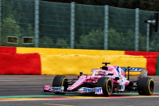 Sergio Perez (MEX) Racing Point F1 Team RP19.
29.08.2020. Formula 1 World Championship, Rd 7, Belgian Grand Prix, Spa Francorchamps, Belgium, Qualifying Day.
- www.xpbimages.com, EMail: requests@xpbimages.com © Copyright: Batchelor / XPB Images
