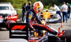 Max Verstappen (NLD) Red Bull Racing in qualifying parc ferme.