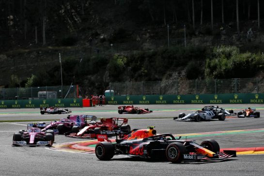 Alexander Albon (THA) Red Bull Racing RB16.
30.08.2020. Formula 1 World Championship, Rd 7, Belgian Grand Prix, Spa Francorchamps, Belgium, Race Day.
- www.xpbimages.com, EMail: requests@xpbimages.com © Copyright: Batchelor / XPB Images