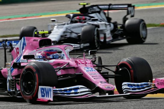 Lance Stroll (CDN) Racing Point F1 Team RP20.
30.08.2020. Formula 1 World Championship, Rd 7, Belgian Grand Prix, Spa Francorchamps, Belgium, Race Day.
- www.xpbimages.com, EMail: requests@xpbimages.com © Copyright: Batchelor / XPB Images