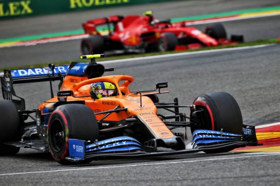 Lando Norris (GBR) McLaren MCL35.
30.08.2020. Formula 1 World Championship, Rd 7, Belgian Grand Prix, Spa Francorchamps, Belgium, Race Day.
- www.xpbimages.com, EMail: requests@xpbimages.com © Copyright: Batchelor / XPB Images