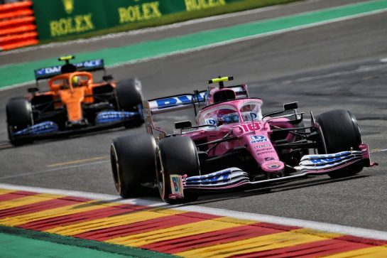 Lance Stroll (CDN) Racing Point F1 Team RP20.
30.08.2020. Formula 1 World Championship, Rd 7, Belgian Grand Prix, Spa Francorchamps, Belgium, Race Day.
- www.xpbimages.com, EMail: requests@xpbimages.com © Copyright: Batchelor / XPB Images