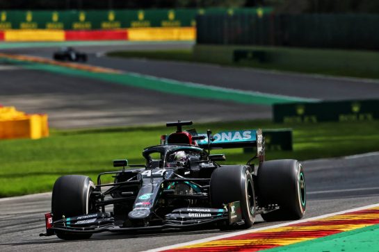 Lewis Hamilton (GBR) Mercedes AMG F1 W11.
30.08.2020. Formula 1 World Championship, Rd 7, Belgian Grand Prix, Spa Francorchamps, Belgium, Race Day.
- www.xpbimages.com, EMail: requests@xpbimages.com - copy of publication required for printed pictures. Every used picture is fee-liable. © Copyright: Charniaux / XPB Images