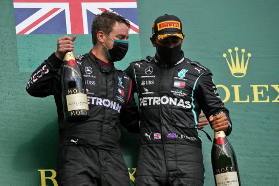 Race winner Lewis Hamilton (GBR) Mercedes AMG F1 celebrates on the podium.
30.08.2020. Formula 1 World Championship, Rd 7, Belgian Grand Prix, Spa Francorchamps, Belgium, Race Day.
- www.xpbimages.com, EMail: requests@xpbimages.com © Copyright: Batchelor / XPB Images
