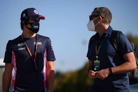 Lance Stroll (CDN), Racing Point 
03.09.2020. Formula 1 World Championship, Rd 8, Italian Grand Prix, Monza, Italy, Preparation Day.
- www.xpbimages.com, EMail: requests@xpbimages.com - copy of publication required for printed pictures. Every used picture is fee-liable. © Copyright: Charniaux / XPB Images