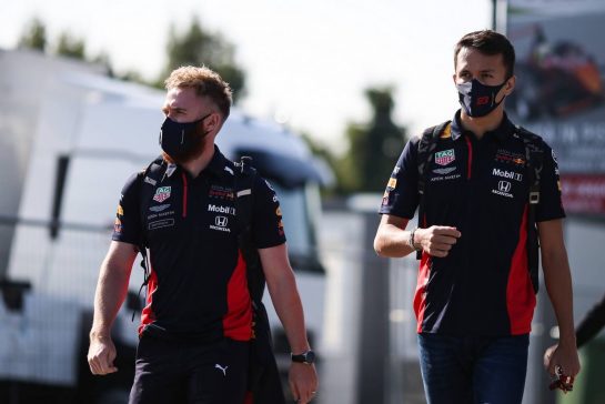 Alexander Albon (THA), Red Bull Racing 
03.09.2020. Formula 1 World Championship, Rd 8, Italian Grand Prix, Monza, Italy, Preparation Day.
- www.xpbimages.com, EMail: requests@xpbimages.com - copy of publication required for printed pictures. Every used picture is fee-liable. © Copyright: Charniaux / XPB Images