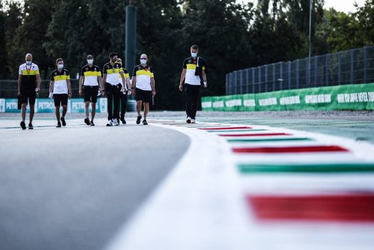 Esteban Ocon (FRA), Renault F1 Team 
03.09.2020. Formula 1 World Championship, Rd 8, Italian Grand Prix, Monza, Italy, Preparation Day.
- www.xpbimages.com, EMail: requests@xpbimages.com - copy of publication required for printed pictures. Every used picture is fee-liable. © Copyright: Charniaux / XPB Images