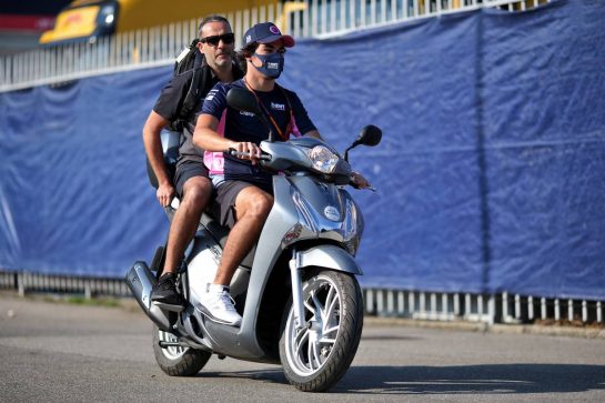 Lance Stroll (CDN) Racing Point F1 Team.
04.09.2020. Formula 1 World Championship, Rd 8, Italian Grand Prix, Monza, Italy, Practice Day.
- www.xpbimages.com, EMail: requests@xpbimages.com - copy of publication required for printed pictures. Every used picture is fee-liable. © Copyright: Charniaux / XPB Images