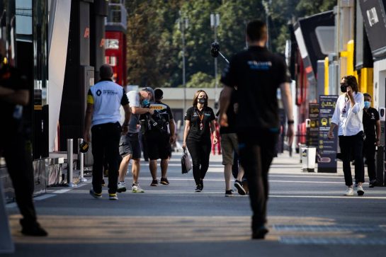 Claire Williams (GBR) Williams Racing Deputy Team Principal.
04.09.2020. Formula 1 World Championship, Rd 8, Italian Grand Prix, Monza, Italy, Practice Day.
- www.xpbimages.com, EMail: requests@xpbimages.com © Copyright: Bearne / XPB Images