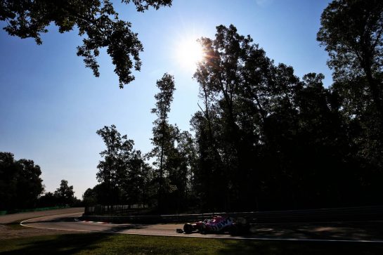Lance Stroll (CDN) Racing Point F1 Team RP20.
04.09.2020. Formula 1 World Championship, Rd 8, Italian Grand Prix, Monza, Italy, Practice Day.
- www.xpbimages.com, EMail: requests@xpbimages.com - copy of publication required for printed pictures. Every used picture is fee-liable. © Copyright: Charniaux / XPB Images