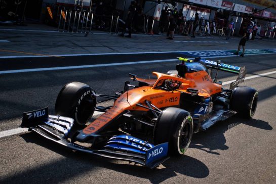 Lando Norris (GBR) McLaren MCL35.
04.09.2020. Formula 1 World Championship, Rd 8, Italian Grand Prix, Monza, Italy, Practice Day.
- www.xpbimages.com, EMail: requests@xpbimages.com © Copyright: Bearne / XPB Images