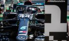 Pole sitter Lewis Hamilton (GBR) Mercedes AMG F1 W11 in qualifying parc ferme.