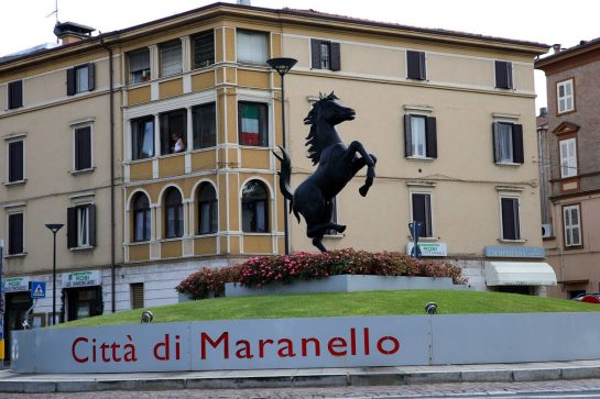 Ferrari horse in Maranello..
10.09.2020. Formula 1 World Championship, Rd 9, Tuscan Grand Prix, Maranello, Italy, Preparation Day.
- www.xpbimages.com, EMail: requests@xpbimages.com © Copyright: Batchelor / XPB Images