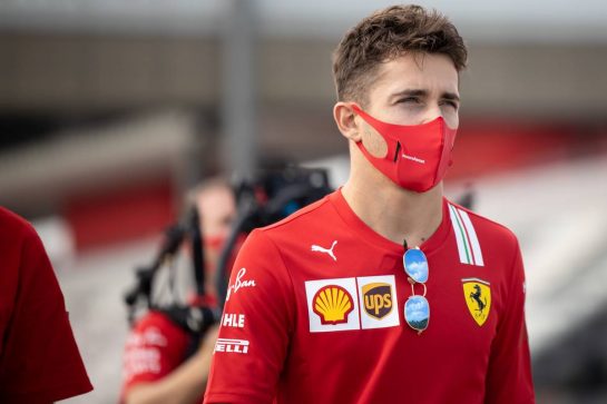 Charles Leclerc (MON) Ferrari walks the circuit with the team.
10.09.2020. Formula 1 World Championship, Rd 9, Tuscan Grand Prix, Mugello, Italy, Preparation Day.
- www.xpbimages.com, EMail: requests@xpbimages.com © Copyright: Bearne / XPB Images