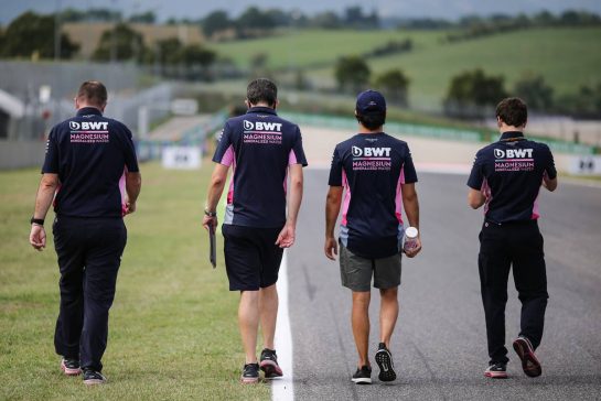 Sergio Perez (MEX), Racing Point 
10.09.2020. Formula 1 World Championship, Rd 9, Tuscan Grand Prix, Mugello, Italy, Preparation Day.
- www.xpbimages.com, EMail: requests@xpbimages.com © Copyright: Charniaux / XPB Images