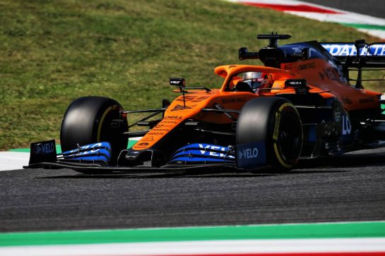 Carlos Sainz Jr (ESP) McLaren MCL35 - front wing.
11.09.2020. Formula 1 World Championship, Rd 9, Tuscan Grand Prix, Mugello, Italy, Practice Day.
- www.xpbimages.com, EMail: requests@xpbimages.com © Copyright: Batchelor / XPB Images