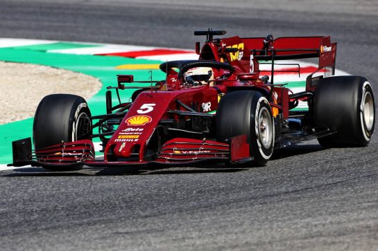 Sebastian Vettel (GER) Ferrari SF1000,
11.09.2020. Formula 1 World Championship, Rd 9, Tuscan Grand Prix, Mugello, Italy, Practice Day.
- www.xpbimages.com, EMail: requests@xpbimages.com © Copyright: Charniaux / XPB Images