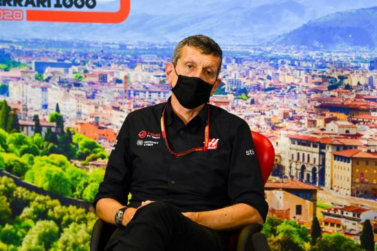 Guenther Steiner (ITA) Haas F1 Team Prinicipal in the FIA Press Conference.
11.09.2020. Formula 1 World Championship, Rd 9, Tuscan Grand Prix, Mugello, Italy, Practice Day.
- www.xpbimages.com, EMail: requests@xpbimages.com © Copyright: FIA Pool Image for Editorial Use Only