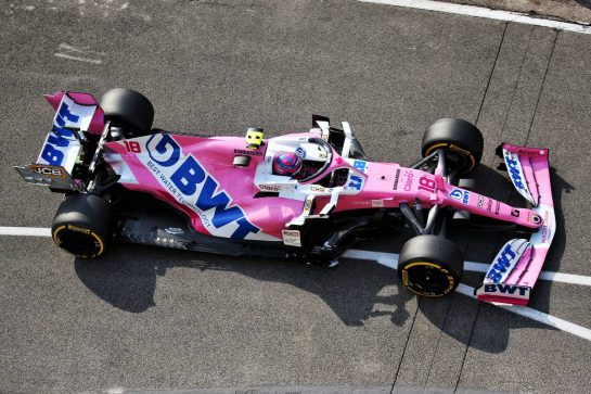 Lance Stroll (CDN) Racing Point F1 Team RP20.
11.09.2020. Formula 1 World Championship, Rd 9, Tuscan Grand Prix, Mugello, Italy, Practice Day.
- www.xpbimages.com, EMail: requests@xpbimages.com © Copyright: Batchelor / XPB Images