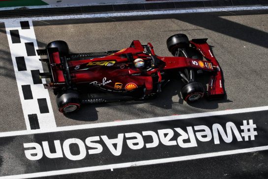 Sebastian Vettel (GER) Ferrari SF1000.
11.09.2020. Formula 1 World Championship, Rd 9, Tuscan Grand Prix, Mugello, Italy, Practice Day.
- www.xpbimages.com, EMail: requests@xpbimages.com © Copyright: Moy / XPB Images