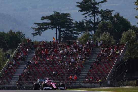 Sergio Perez (MEX), Racing Point 
12.09.2020. Formula 1 World Championship, Rd 9, Tuscan Grand Prix, Mugello, Italy, Qualifying Day.
- www.xpbimages.com, EMail: requests@xpbimages.com © Copyright: Charniaux / XPB Images