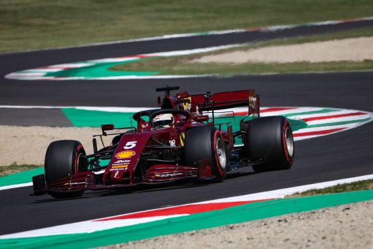 Sebastian Vettel (GER), Scuderia Ferrari 
12.09.2020. Formula 1 World Championship, Rd 9, Tuscan Grand Prix, Mugello, Italy, Qualifying Day.
- www.xpbimages.com, EMail: requests@xpbimages.com © Copyright: Charniaux / XPB Images