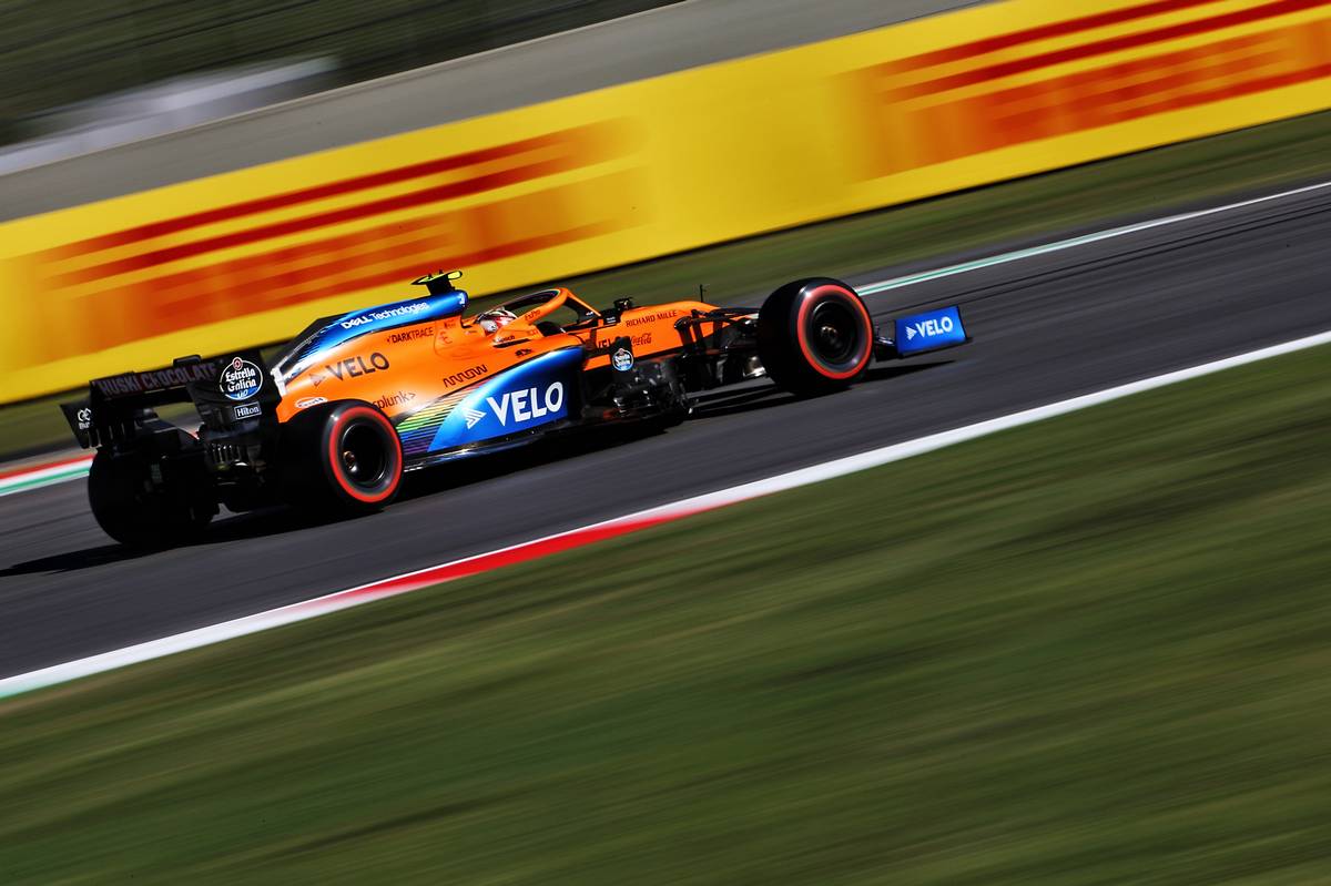 Lando Norris (GBR) McLaren MCL35.
