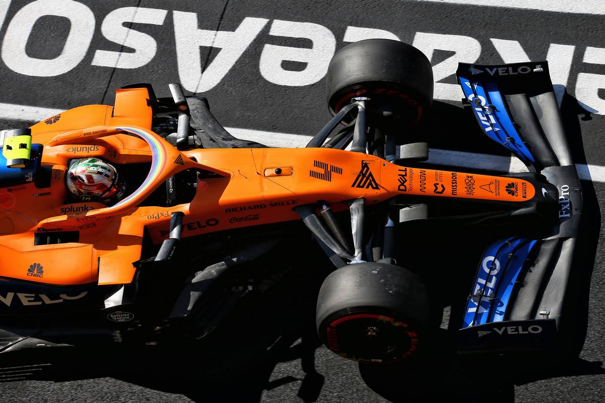 Lando Norris (GBR) McLaren MCL35.