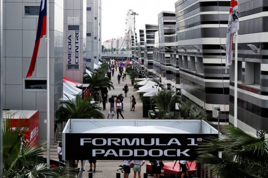Paddock atmosphere.
26.09.2020. Formula 1 World Championship, Rd 10, Russian Grand Prix, Sochi Autodrom, Sochi, Russia, Qualifying Day.
- www.xpbimages.com, EMail: requests@xpbimages.com © Copyright: Batchelor / XPB Images