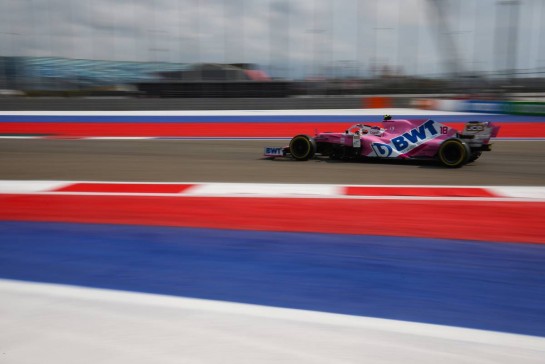 Lance Stroll (CDN), Racing Point 
26.09.2020. Formula 1 World Championship, Rd 10, Russian Grand Prix, Sochi Autodrom, Sochi, Russia, Qualifying Day.
- www.xpbimages.com, EMail: requests@xpbimages.com © Copyright: Charniaux / XPB Images