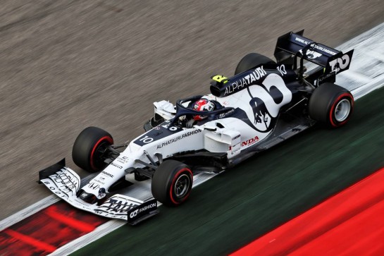 Pierre Gasly (FRA) AlphaTauri AT01.
26.09.2020. Formula 1 World Championship, Rd 10, Russian Grand Prix, Sochi Autodrom, Sochi, Russia, Qualifying Day.
- www.xpbimages.com, EMail: requests@xpbimages.com © Copyright: Batchelor / XPB Images