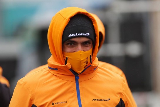Carlos Sainz Jr (ESP) McLaren MCL35.
08.10.2020. Formula 1 World Championship, Rd 11, Eifel Grand Prix, Nurbugring, Germany, Preparation Day.
- www.xpbimages.com, EMail: requests@xpbimages.com © Copyright: Batchelor / XPB Images