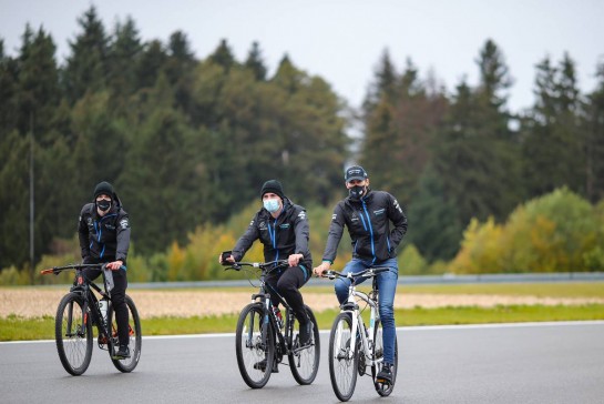 George Russell (GBR), Williams F1 Team 
08.10.2020. Formula 1 World Championship, Rd 11, Eifel Grand Prix, Nurbugring, Germany, Preparation Day.
- www.xpbimages.com, EMail: requests@xpbimages.com © Copyright: Charniaux / XPB Images