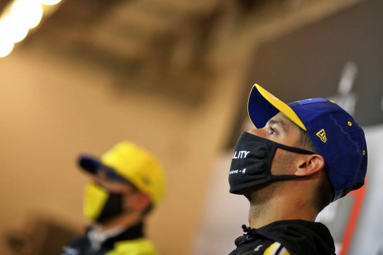 Daniel Ricciardo (AUS) Renault F1 Team in the FIA Press Conference.
08.10.2020. Formula 1 World Championship, Rd 11, Eifel Grand Prix, Nurbugring, Germany, Preparation Day.
- www.xpbimages.com, EMail: requests@xpbimages.com © Copyright: Charniaux / XPB Images