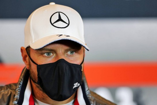 Valtteri Bottas (FIN) Mercedes AMG F1 in the FIA Press Conference.
08.10.2020. Formula 1 World Championship, Rd 11, Eifel Grand Prix, Nurbugring, Germany, Preparation Day.
- www.xpbimages.com, EMail: requests@xpbimages.com © Copyright: Charniaux / XPB Images