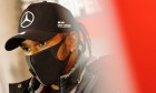 Lewis Hamilton (GBR) Mercedes AMG F1 in the FIA Press Conference.