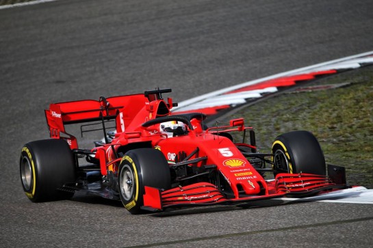 Sebastian Vettel (GER) Ferrari SF1000.
10.10.2020. Formula 1 World Championship, Rd 11, Eifel Grand Prix, Nurbugring, Germany, Qualifying Day.
- www.xpbimages.com, EMail: requests@xpbimages.com © Copyright: Batchelor / XPB Images