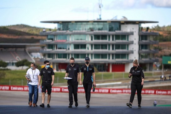 Nicholas Latifi (CDN), Williams Racing 
22.10.2020. Formula 1 World Championship, Rd 12, Portuguese Grand Prix, Portimao, Portugal, Preparation Day.
- www.xpbimages.com, EMail: requests@xpbimages.com © Copyright: Charniaux / XPB Images