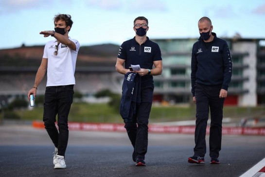 Pierre Gasly (FRA), AlphaTauri F1 
22.10.2020. Formula 1 World Championship, Rd 12, Portuguese Grand Prix, Portimao, Portugal, Preparation Day.
- www.xpbimages.com, EMail: requests@xpbimages.com © Copyright: Charniaux / XPB Images