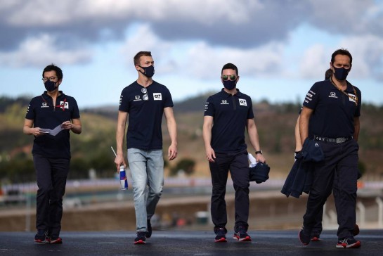 Daniil Kvyat (RUS), AlphaTauri F1 
22.10.2020. Formula 1 World Championship, Rd 12, Portuguese Grand Prix, Portimao, Portugal, Preparation Day.
- www.xpbimages.com, EMail: requests@xpbimages.com © Copyright: Charniaux / XPB Images