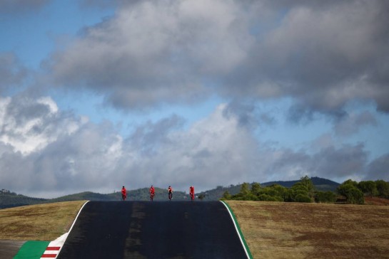 Charles Leclerc (FRA), Scuderia Ferrari 
22.10.2020. Formula 1 World Championship, Rd 12, Portuguese Grand Prix, Portimao, Portugal, Preparation Day.
- www.xpbimages.com, EMail: requests@xpbimages.com © Copyright: Charniaux / XPB Images