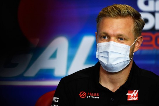 Kevin Magnussen (DEN) Haas F1 Team in the FIA Press Conference.
22.10.2020. Formula 1 World Championship, Rd 12, Portuguese Grand Prix, Portimao, Portugal, Preparation Day.
- www.xpbimages.com, EMail: requests@xpbimages.com © Copyright: FIA Pool Image for Editorial Use Only