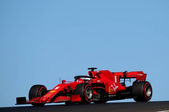 Sebastian Vettel (GER) Ferrari SF1000.24.10.2020. Formula 1 World Championship, Rd 12, Portuguese Grand Prix, Portimao, Portugal, Qualifying Day.- www.xpbimages.com, EMail: requests@xpbimages.com © Copyright: Batchelor / XPB Images