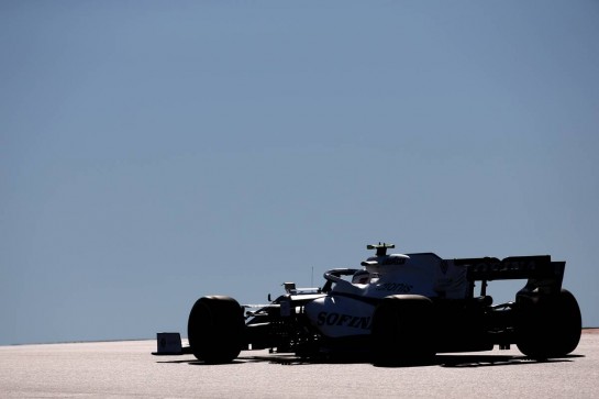 Nicholas Latifi (CDN) Williams Racing FW43.24.10.2020. Formula 1 World Championship, Rd 12, Portuguese Grand Prix, Portimao, Portugal, Qualifying Day.- www.xpbimages.com, EMail: requests@xpbimages.com © Copyright: Batchelor / XPB Images