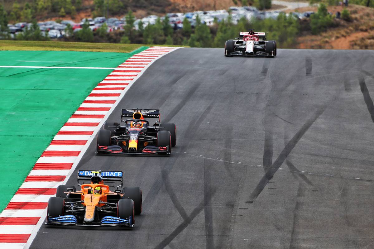 Lando Norris (GBR) McLaren MCL35.