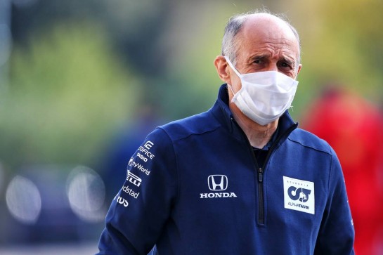 Franz Tost (AUT) AlphaTauri Team Principal.
30.10.2020. Formula 1 World Championship, Rd 13, Emilia Romagna Grand Prix, Imola, Italy, Practice Day.
- www.xpbimages.com, EMail: requests@xpbimages.com © Copyright: Moy / XPB Images