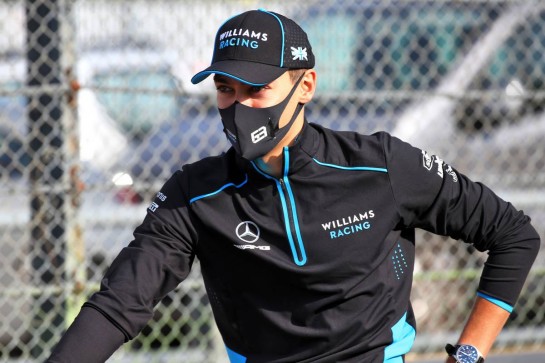 George Russell (GBR) Williams Racing rides the circuit.
30.10.2020. Formula 1 World Championship, Rd 13, Emilia Romagna Grand Prix, Imola, Italy, Practice Day.
- www.xpbimages.com, EMail: requests@xpbimages.com © Copyright: Batchelor / XPB Images