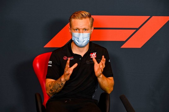 Kevin Magnussen (DEN) Haas F1 Team in the FIA Press Conference.
30.10.2020. Formula 1 World Championship, Rd 13, Emilia Romagna Grand Prix, Imola, Italy, Practice Day.
- www.xpbimages.com, EMail: requests@xpbimages.com © Copyright: FIA Pool Image for Editorial Use Only
